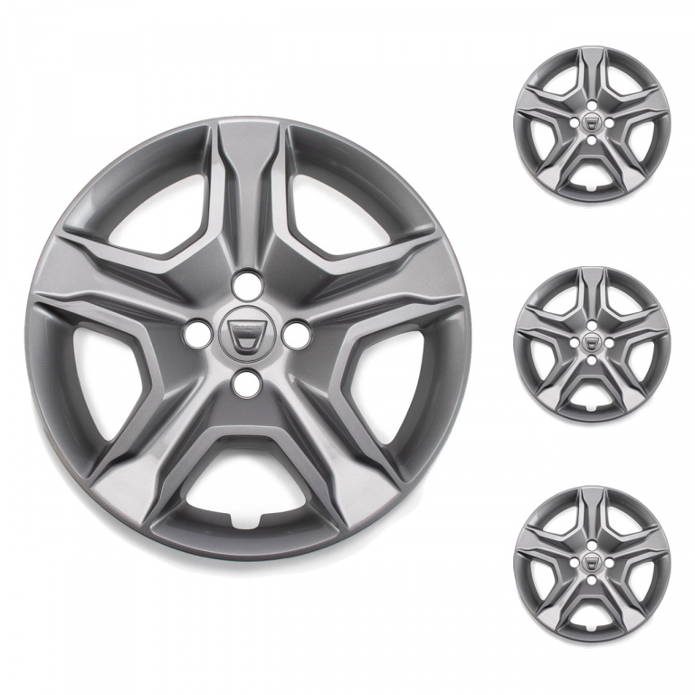Set 4 Buc Capac Roata Oe Dacia Logan MCV 2 2013→ 16&quot; Gri Inchis 403155853R