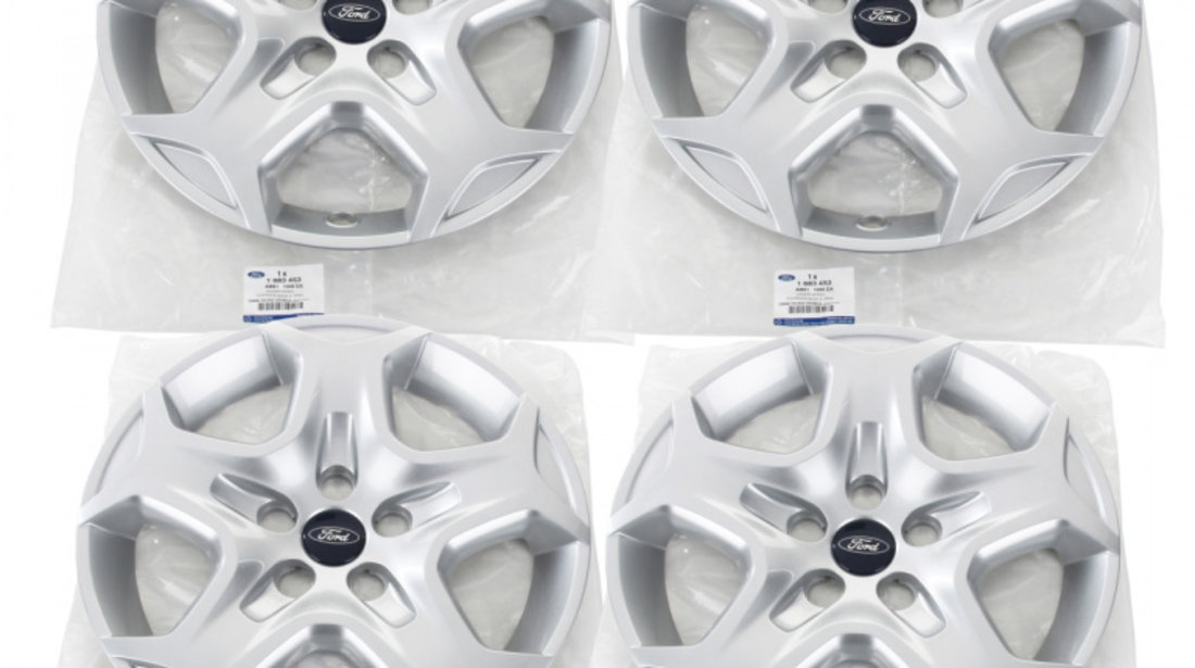 Set 4 Buc Capac Roata Oe Ford Focus 3 2010→ 16&quot; 1683453