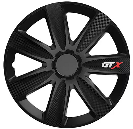 Set 4 Buc Capace Roti Carmax GTX Carbon Negru 14&quot; 54880