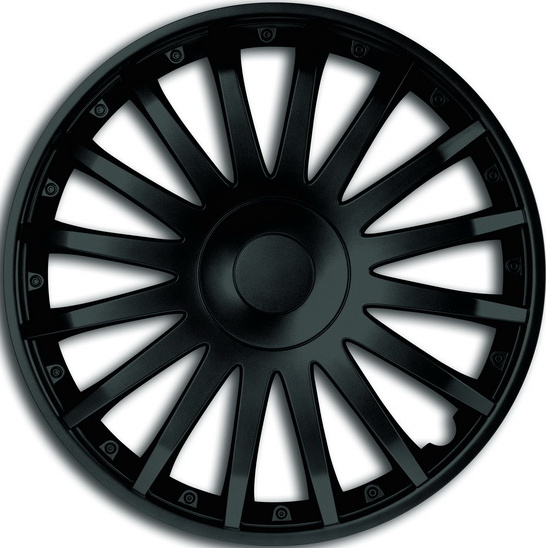 Set 4 Buc Capace Roti Mega Drive Crystal Negru 15&quot; 78540