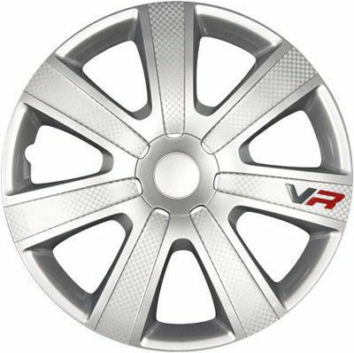 Set 4 Buc Capace Roti Mega Drive VR Carbon Look 15&quot; 07530