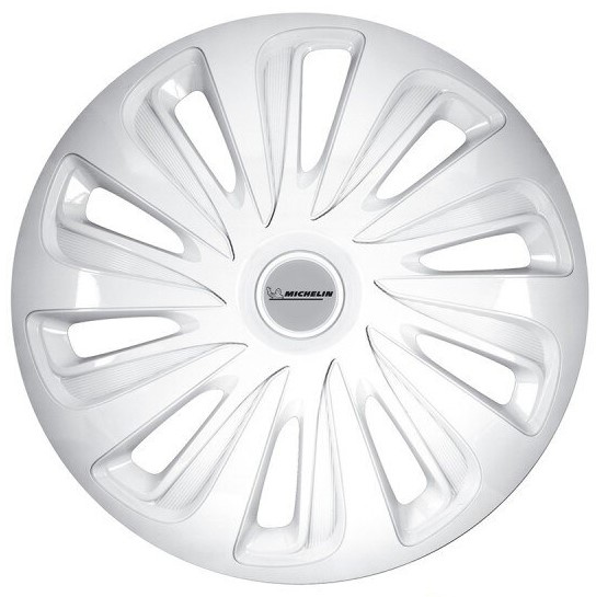 Set 4 Buc Capace Roti Michelin Caliber White 17&quot; 17012