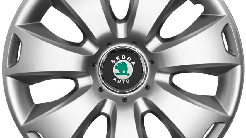 Set 4 Buc Capace Roti Sks Skoda 16&quot; 417