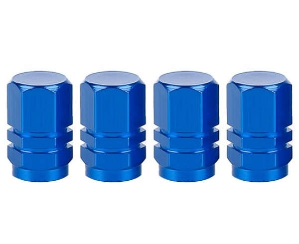 Set 4 Buc Capacele Ventil Auto Din Metal Albastru R500 160723-2