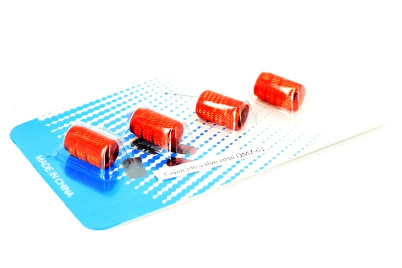 Set 4 Buc Capacele Ventil Rosu QMZ-01 170817-22