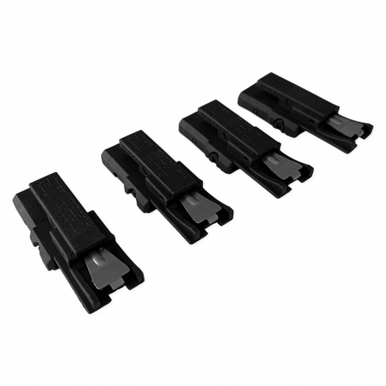 Set 4 Buc Carcasa Mufa Injector 2 Pini Negru Oe Volkswagen 03G906238