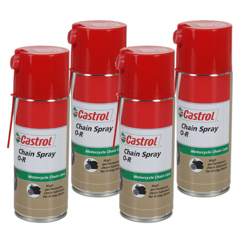 Set 4 Buc Castrol Chain Spray O-R Spray Lubrifiant Lant 400ML 156B83