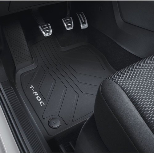 Set 4 Buc Covorase Auto Cauciuc Fata + Spate Oe Volkswagen T-Roc 2017→ 2GA06150082V