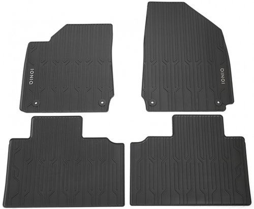 Set 4 Buc Covorase Auto Cauciuc Fata + Spate Oe Hyundai Ioniq 6 2023→ Negru AL131ADE00