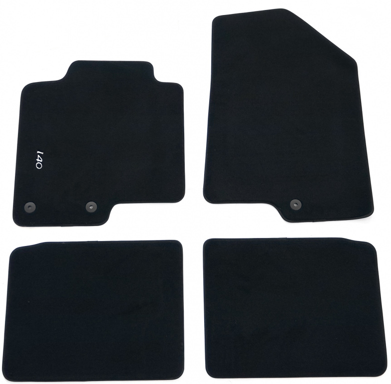 Set 4 Buc Covorase Auto Mocheta Fata + Spate Oe Hyundai i40 2011-2019 Negru DZ3Z143ADE00