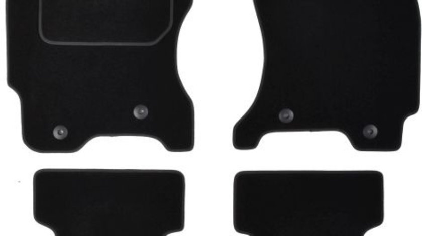 Set 4 Buc Covorase Auto Mocheta Mammooth Jaguar X-Type 2001-2009 Negru MMT A041 JAG85 PRM 01