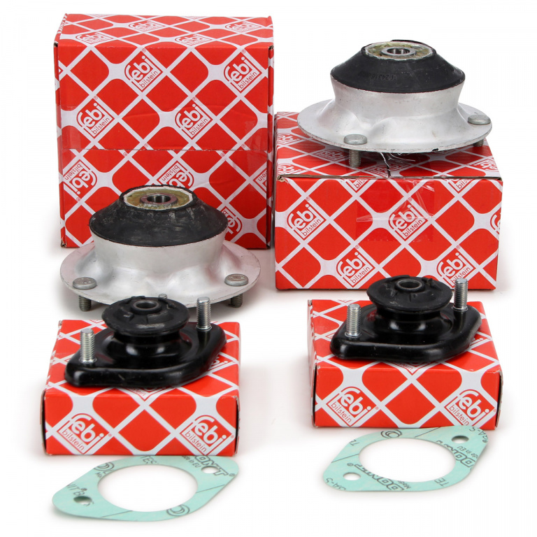 Set 4 Buc Flansa Amortizor Fata + Spate Febi 24316 + 12703
