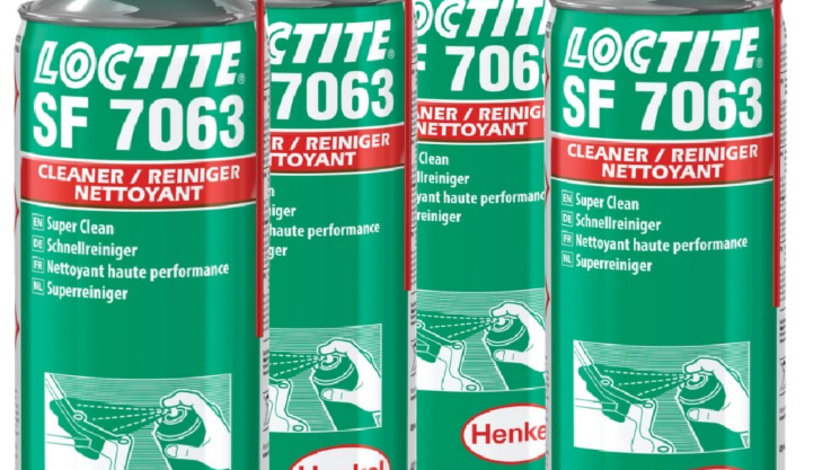 Set 4 Buc Henkel Loctite Spray Degresant SF 7063 400ML HE2098749