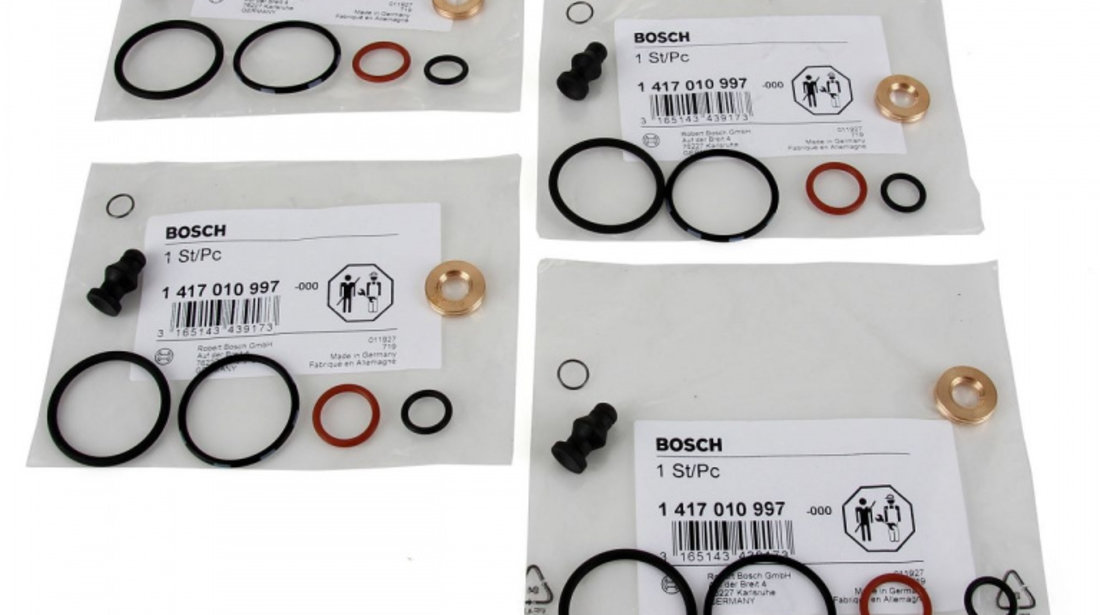 Set 4 Buc Kit Reparatie Injector Bosch Audi 80 1992-1996 1 417 010 997