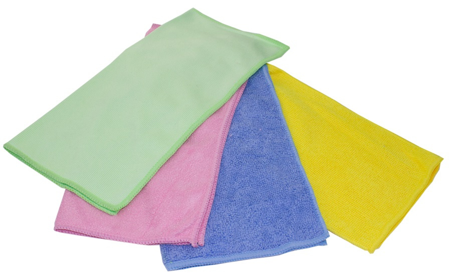 Set 4 Buc Lavete Microfibră 30x30cm Carguard LMF002