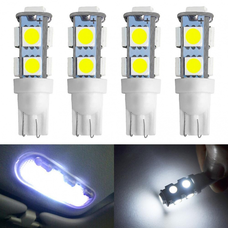 Set 4 Buc Led T10 9 SMD