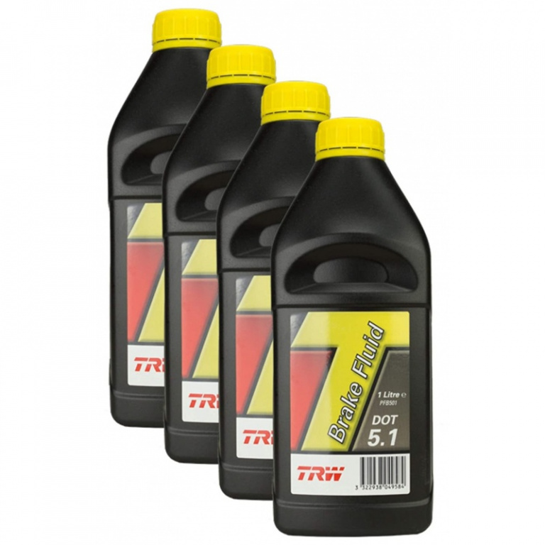 Set 4 Buc Lichid De Frana Trw Dot 5.1 1L PFB501