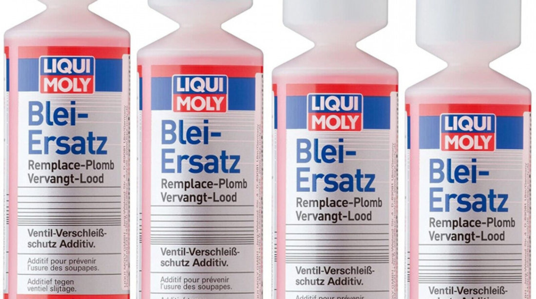 Set 4 Buc Liqui Moly Aditiv Benzina Inlocuitor Plumb 250ML 1010