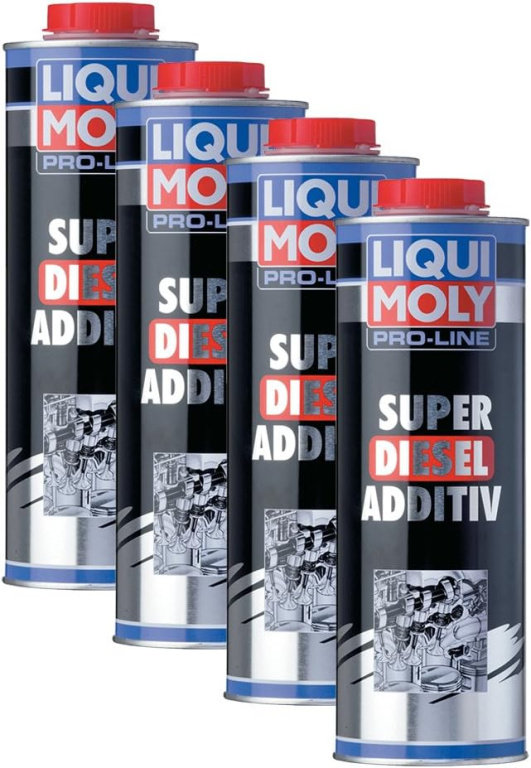 Set 4 Buc Liqui Moly Pro-Line Aditiv Super Diesel 1L 5176