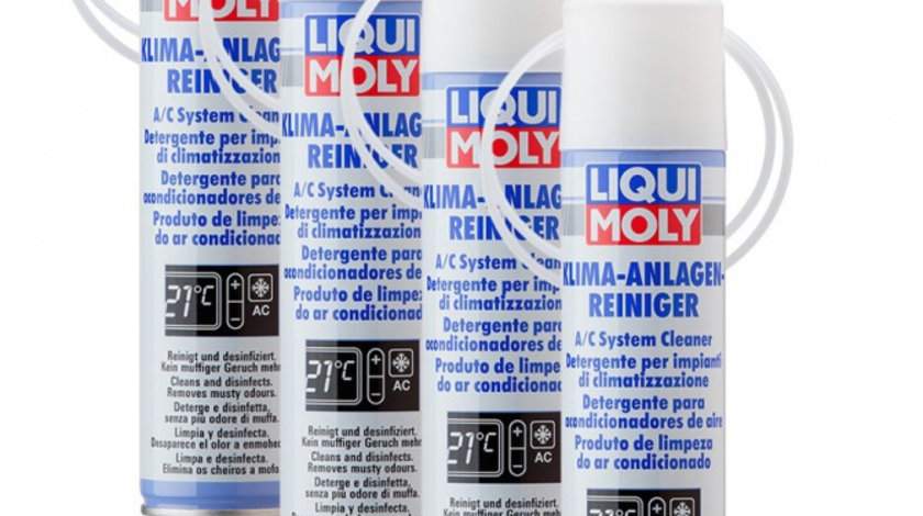 Set 4 Buc Liqui Moly Solutie Igienizat Sistemul De Climatizare 250ML 4087