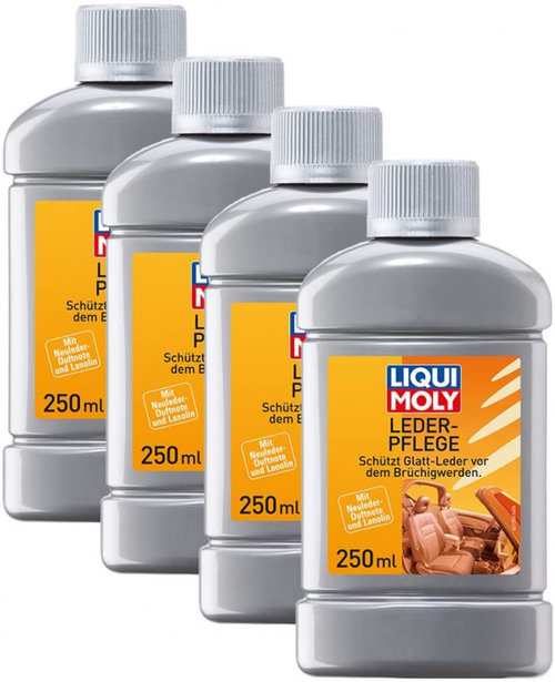 Set 4 Buc Liqui Moly Solutie Intretinere Piele 250ML 1554
