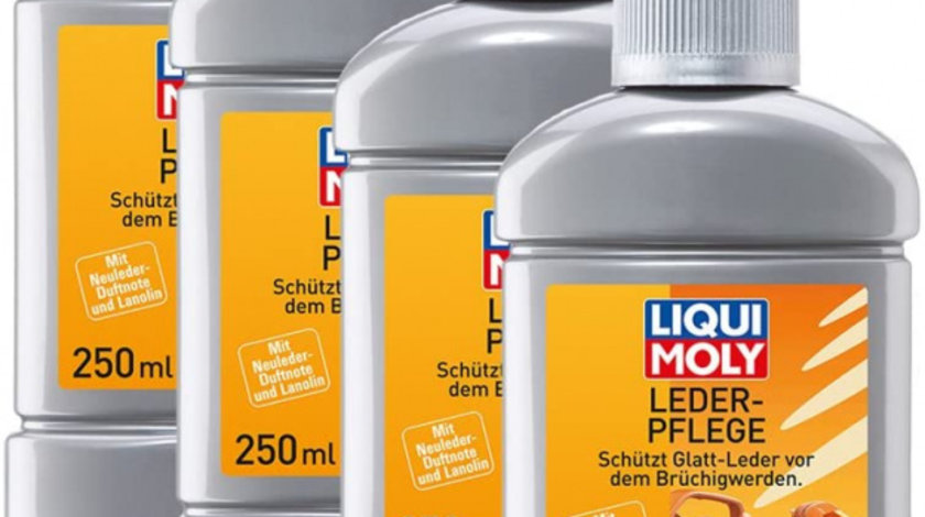 Set 4 Buc Liqui Moly Solutie Intretinere Piele 250ML 1554