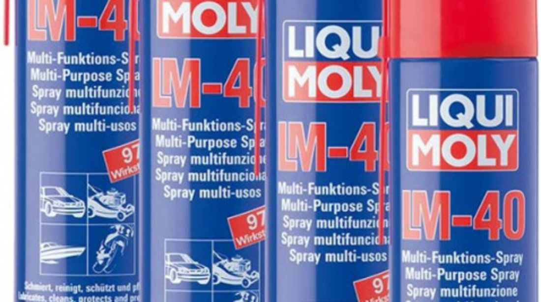 Set 4 Buc Liqui Moly Spray Multifuncţional LM 40 400ML 3391