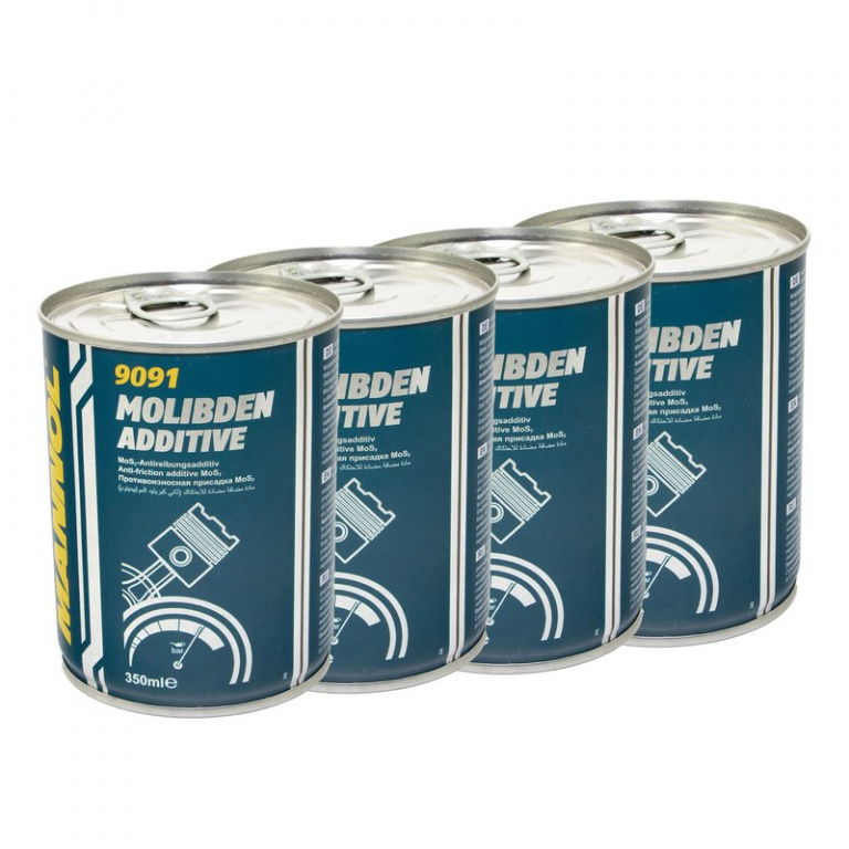 Set 4 Buc Mannol Molibden Aditiv Ulei Motor 350ML 9091