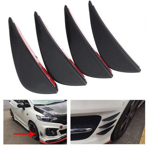 Set 4 Buc Ornamente Tuning Aripioare Bara Negru 0412-01