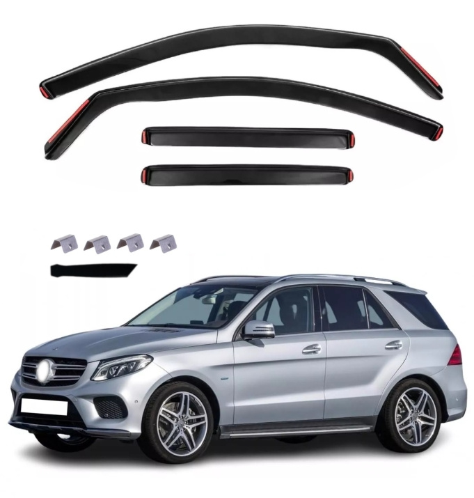 Set 4 Buc Paravanturi Fata + Spate Mercedes-Benz M-Class W166 2011-2018 VETRBR0069