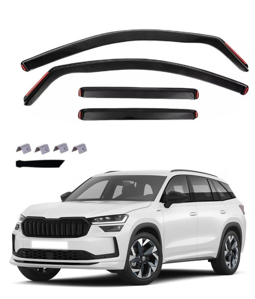 Set 4 Buc Paravanturi Fata + Spate Skoda Kodiaq 2 2024→ VETRBR0079