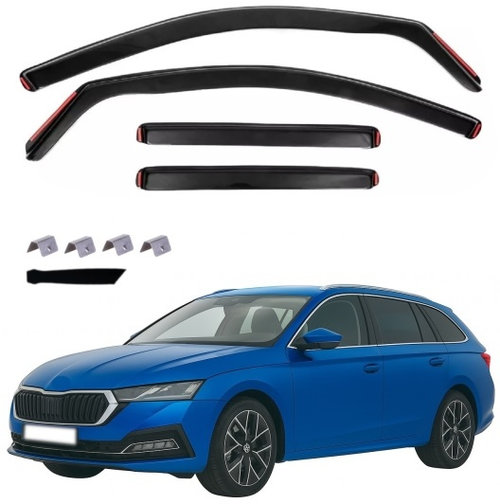 Set 4 Buc Paravanturi Fata + Spate Skoda Octavia 5 2024→ Combi VETRBR0080