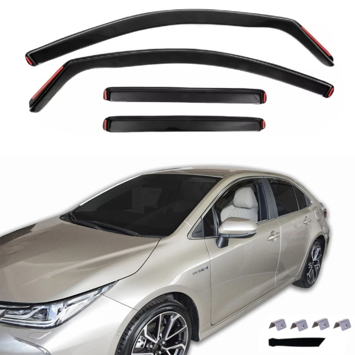 Set 4 Buc Paravanturi Fata + Spate Toyota Corolla 12 2018→ VETRBR0084
