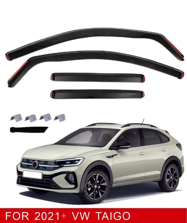 Set 4 Buc Paravanturi Fata + Spate Volkswagen Taigo 2022→ VETRBR0090