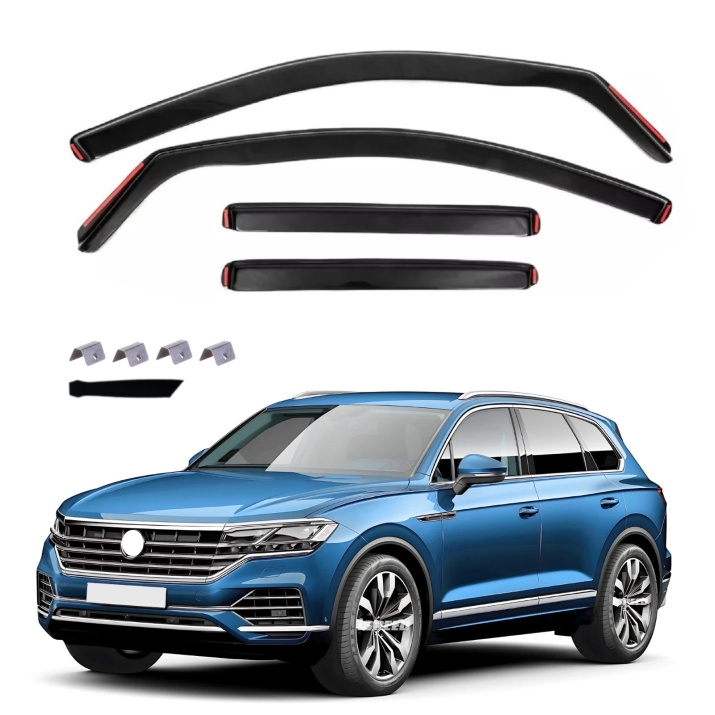 Set 4 Buc Paravanturi Fata + Spate Volkswagen Touareg 3 2018-2025 VETRBR0091