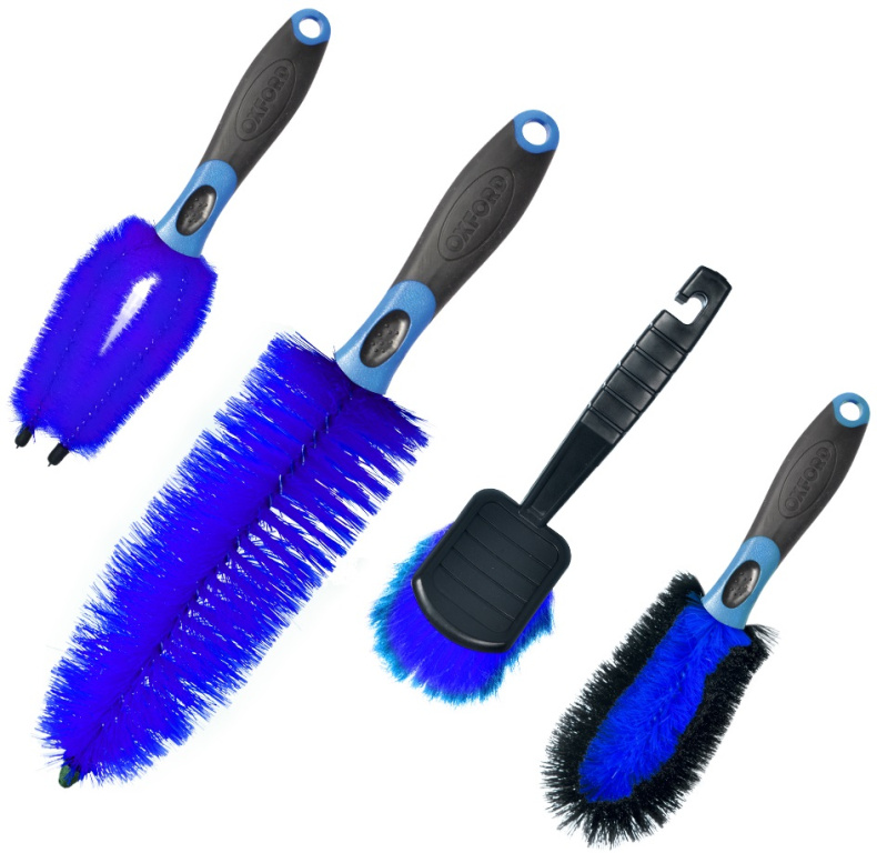 Set 4 Buc Perii Curatat Moto Oxford Brush &amp; Scrub Set OX739