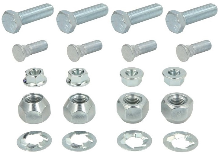 Set 4 Buc Piulita Roata Moto 4Ride Polaris Magnum 325 / 500 2001-2001 AB85-1138