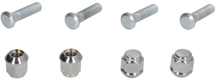 Set 4 Buc Piulita Roata Moto All Balls Honda TRX 500 / 650 2000-2005 85-1046