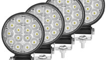 Set 4 Buc Proiector Led 42W 12/24V 6000K PL 042