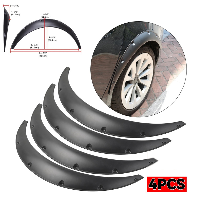 Set 4 Buc Protectii Aripi Overfendere Auto Universale RAZ269