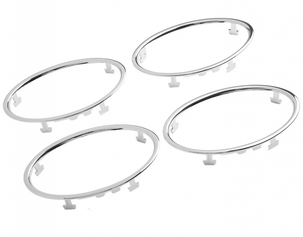 Set 4 Buc Rama Ornament Crom Grila Ventilatie Bord Interior Am Ford Focus 2 2004-2012 4M51A014L21BC 12264