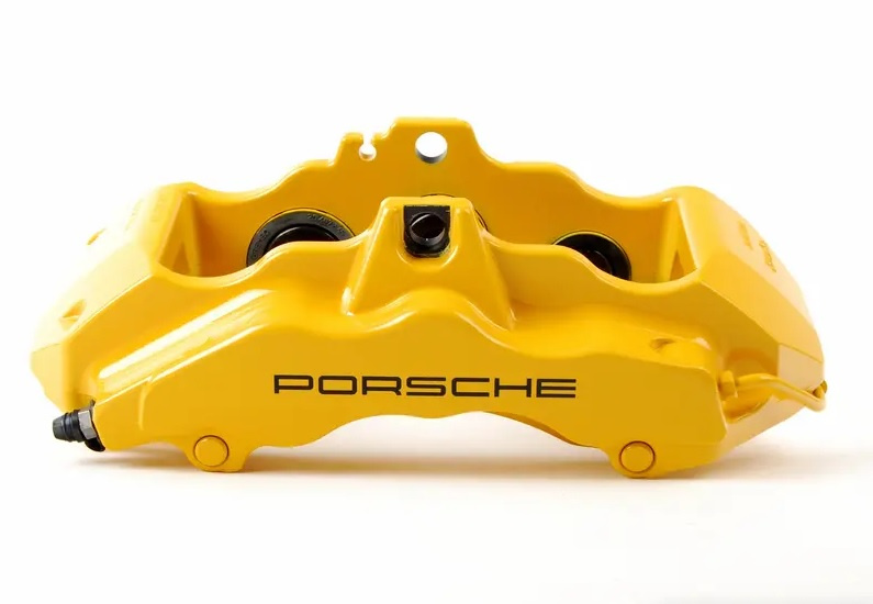 Set 4 Buc Sticker Etrier Porsche Negru SM-MPOR1
