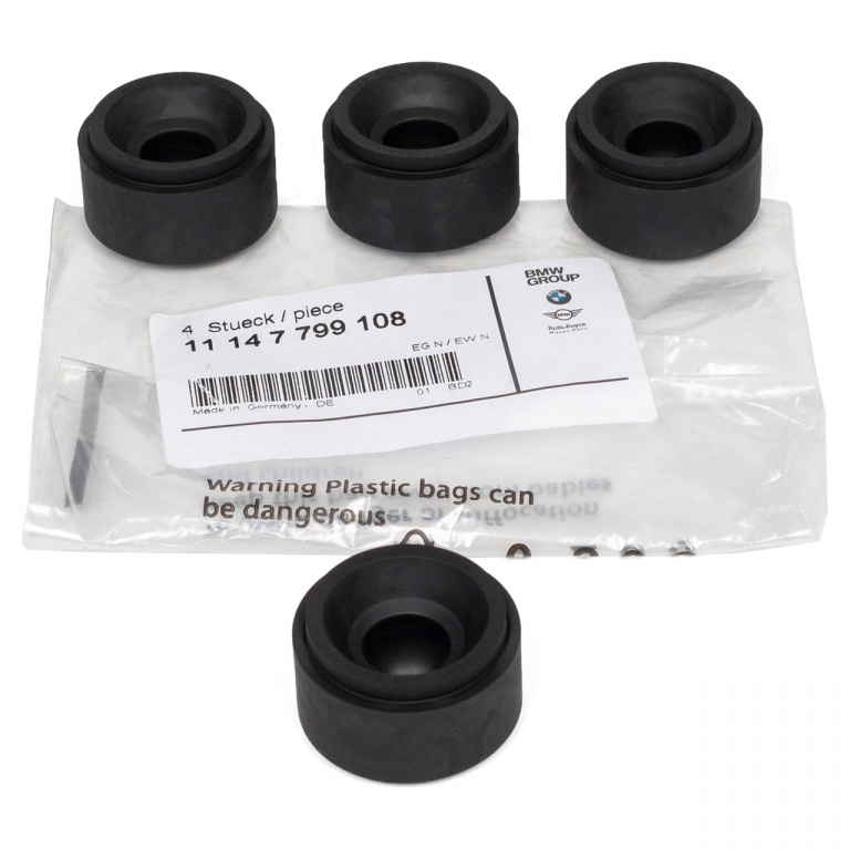 Set 4 Buc Tampon Capac Motor Oe Bmw Seria 3 E90 2004-2011 11147799108
