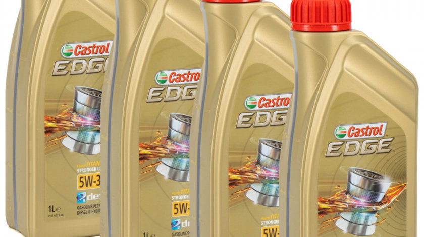 Set 4 Buc Ulei Motor Castrol Edge 5W-30 C3 1L 15530D