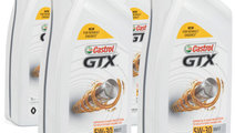 Set 4 Buc Ulei Motor Castrol GTX 5W-30 RN17 1L 15C...