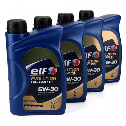 Set 4 Buc Ulei Motor Elf Evolution Full Tech FE 5W-30 1L