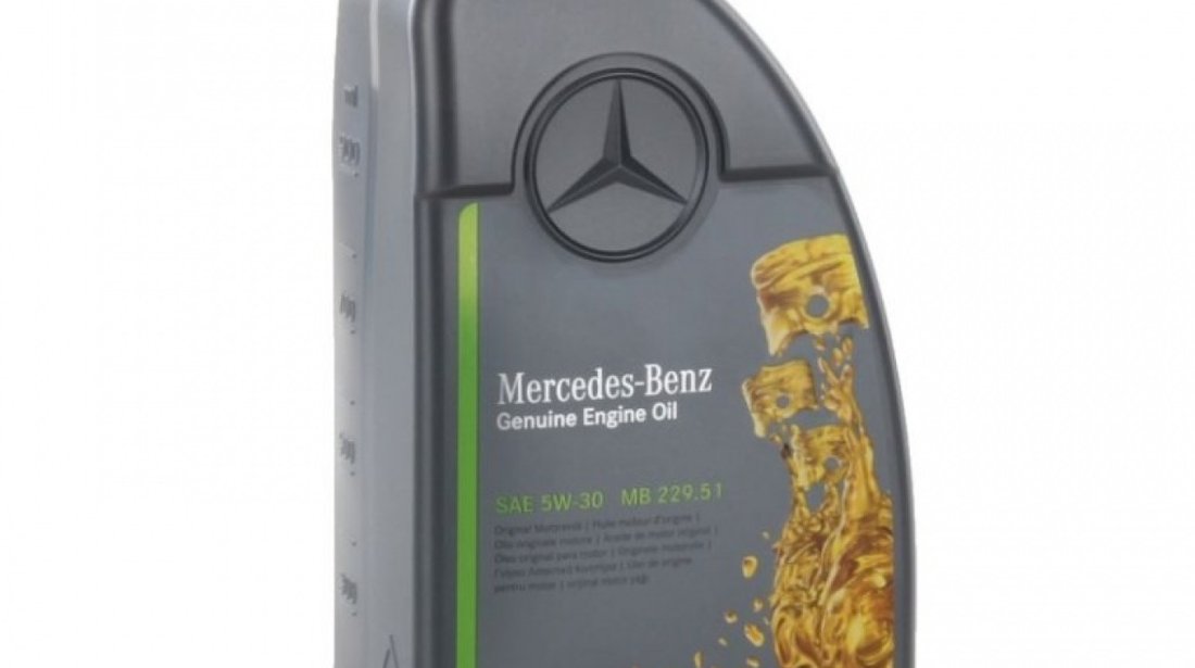 Set 4 Buc Ulei Motor Mercedes-Benz 229.51 5W-30 1L A000989690611ABDE