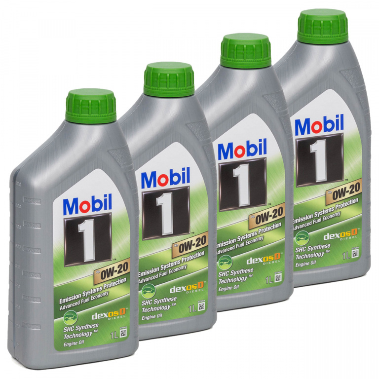 Set 4 Buc Ulei Motor Mobil Esp Advanced Fuel Economy X2 0W-20 1L