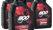 Set 4 Buc Ulei motor Motul 800 2T Factory Line Off...