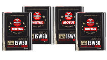 Set 4 Buc Ulei Motor Motul Classic Oil 2100 15W-50...